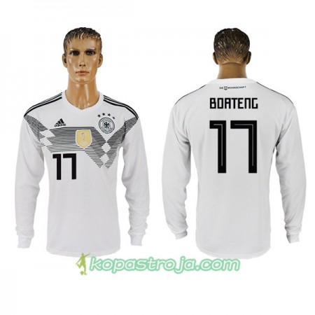 Billiga Fotbollströjor Tyskland Boateng 17 WM 2018 Hemma tröja Långärmad